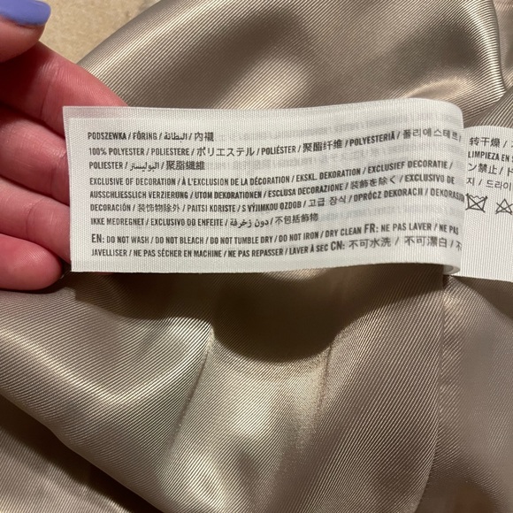 Abercrombie & Fitch Wool Blend Heavy Blazer Coat - Picture 9 of 9